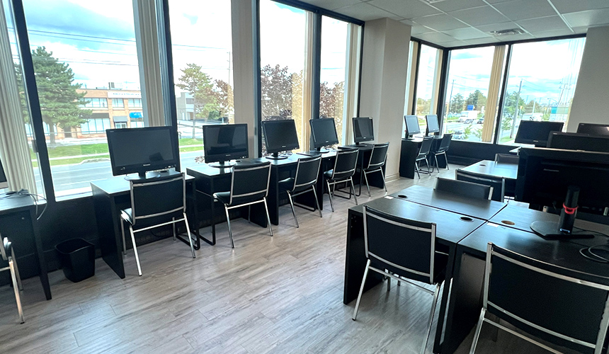 Toronto College of Dental Hygiene and Auxiliaries Inc. computer lab facility